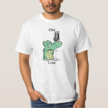 Old Croc Funny Old Age Shirt