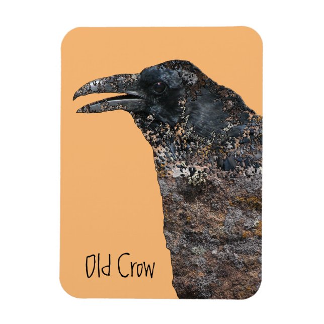 Old Crow Talking Canyons, New Mexico Magnet (Vertical)