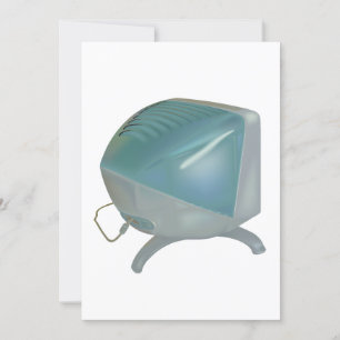 Old CRT Monitor Invitation