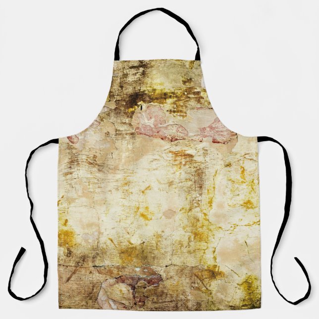 Old damaged wall backgroundabstract, aged, archite apron (Front)