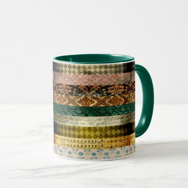 Old Damask Mug (Front Right)