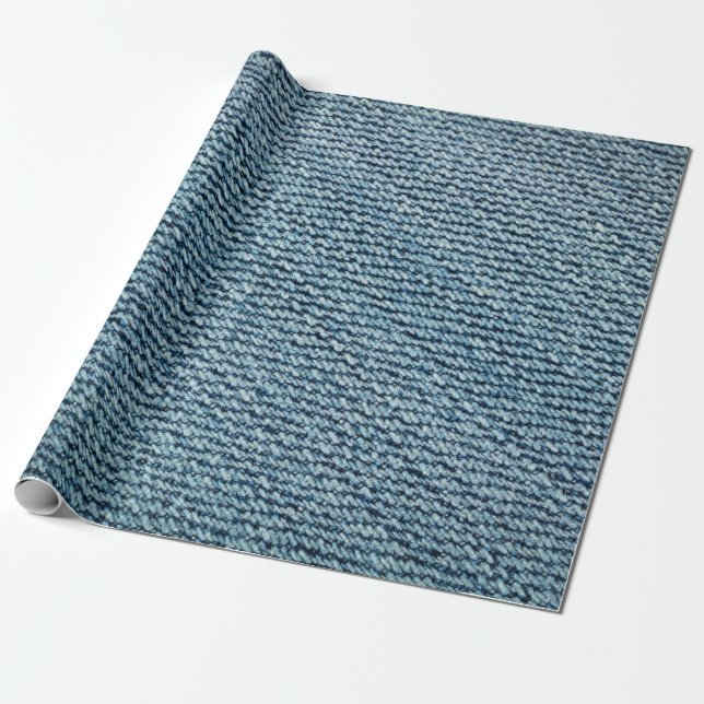 Old denim fabric background texture. abstract, anc wrapping paper (Unrolled)