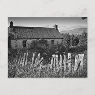 Old Derelict Cottage Postcard