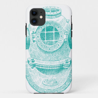 Old diver suit iPhone 11 case