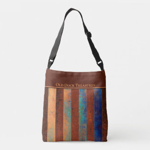 Old Dock Treasures Bags. Rusty metal. Crossbody Bag