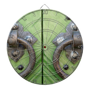 Old door dartboard