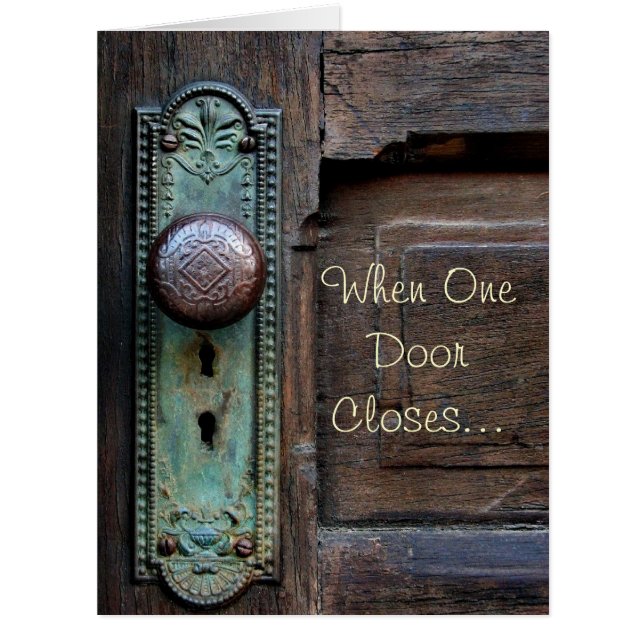 Old Door Knob - Cards (Front)
