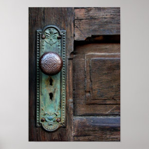 Old Door Knob poster
