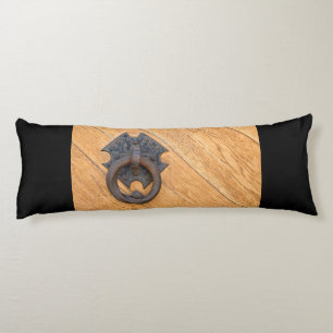 Old door knocker body cushion