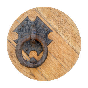 Old door knocker cutting board