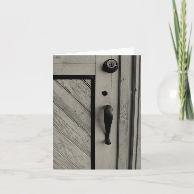 Old Door Notecard (Front)