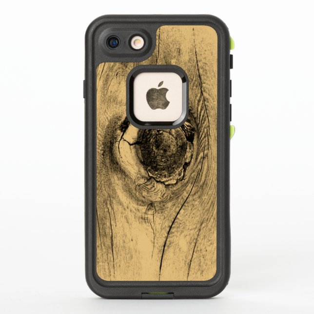 Old Dried Tree Knot LifeProof iPhone Case (Back)
