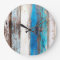 Old driftwood clock