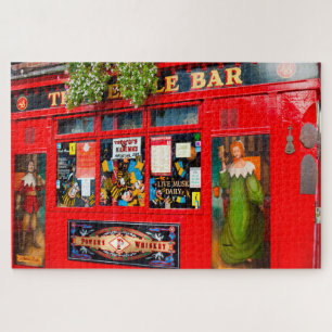 Old Dublin Pubs. Ireland Jigsaw Puzzle