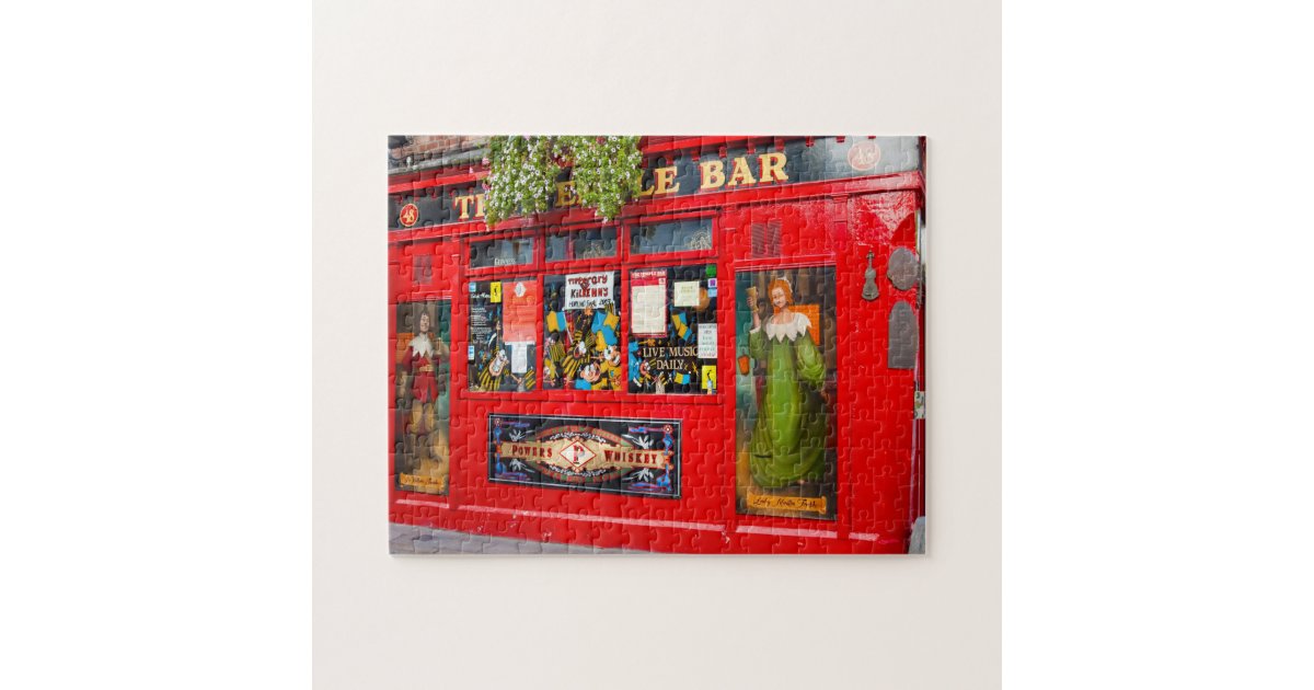 Old Dublin Pubs. Ireland Jigsaw Puzzle
