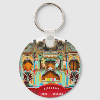 Old Dutch barrel organ Key Ring