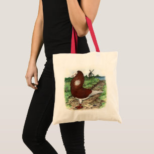 Old Dutch Capuchine Pigeon Tote Bag