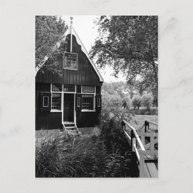 Old Dutch Cottage Postcard (Front)