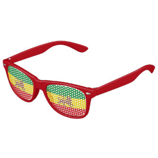 Old Ehtiopian flag Kids Sunglasses