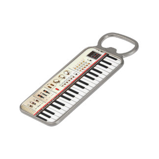 Old Electric Keyboard Magnetic Bottle Opener