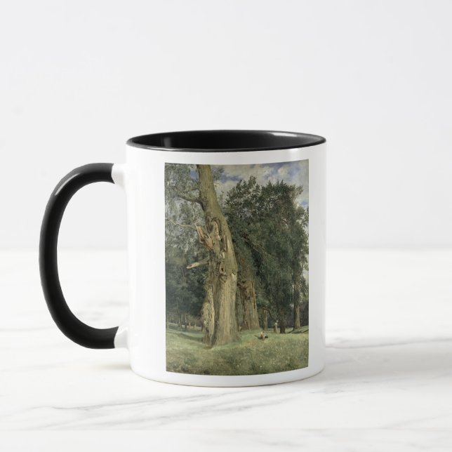 Old elms in Prater, 1831 Mug (Left)
