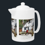 OLD ENGLAND<br><div class="desc">Two Tudor farmers enjoying some quality time, one off in search of ale and the other playing a drum.</div>