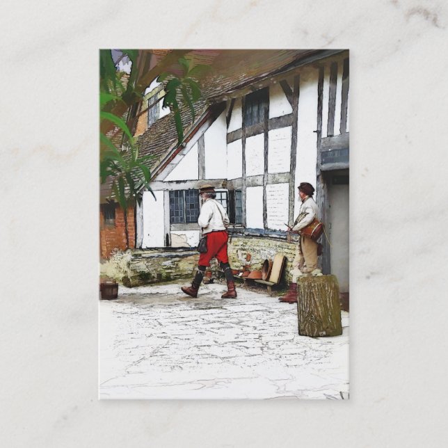 OLD ENGLAND BUSINESS CARD (Front)