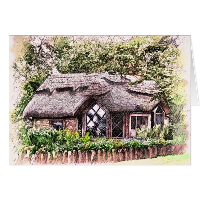 OLD ENGLAND card (Front Horizontal)