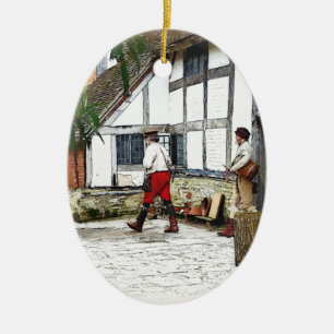 OLD ENGLAND CERAMIC ORNAMENT
