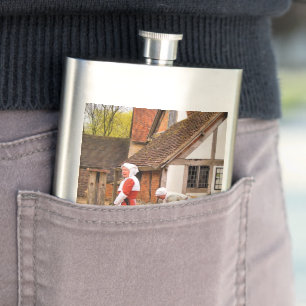 OLD ENGLAND HIP FLASK
