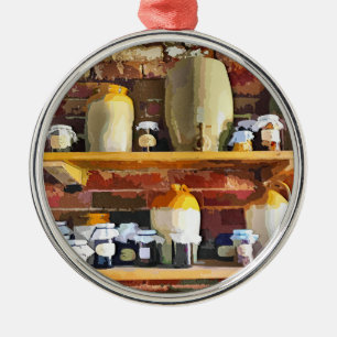 OLD ENGLAND METAL TREE DECORATION