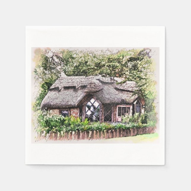 OLD ENGLAND NAPKIN (Front)