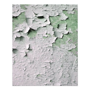OLD ENGLAND PEELING PAINT PHOTO PRINT