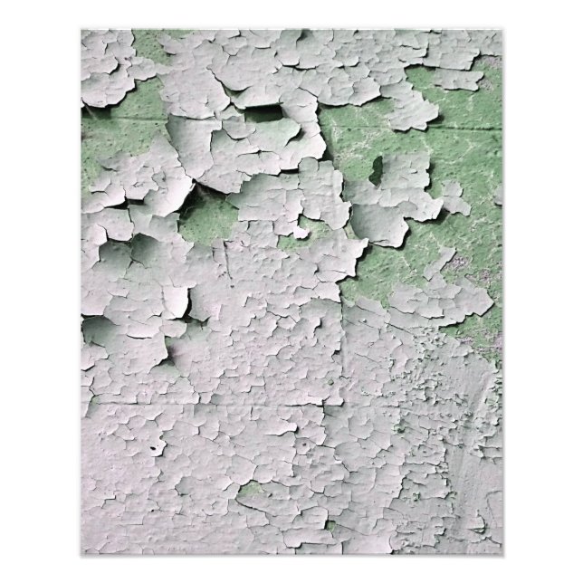OLD ENGLAND PEELING PAINT PHOTO PRINT (Front)