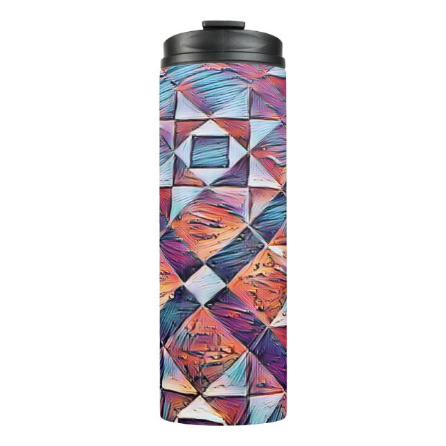 OLD ENGLAND TILED FLOOR THERMAL TUMBLER (Front)