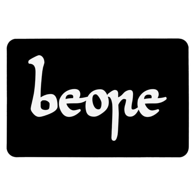 Old English Beer Magnet (Horizontal)