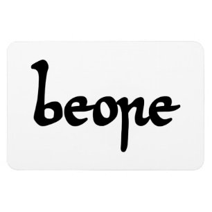 Old English Beer Magnet