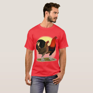 Old English Game Bantam:  BB Red T-Shirt