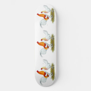 Old English Game Bantam:  Red Pyle Skateboard