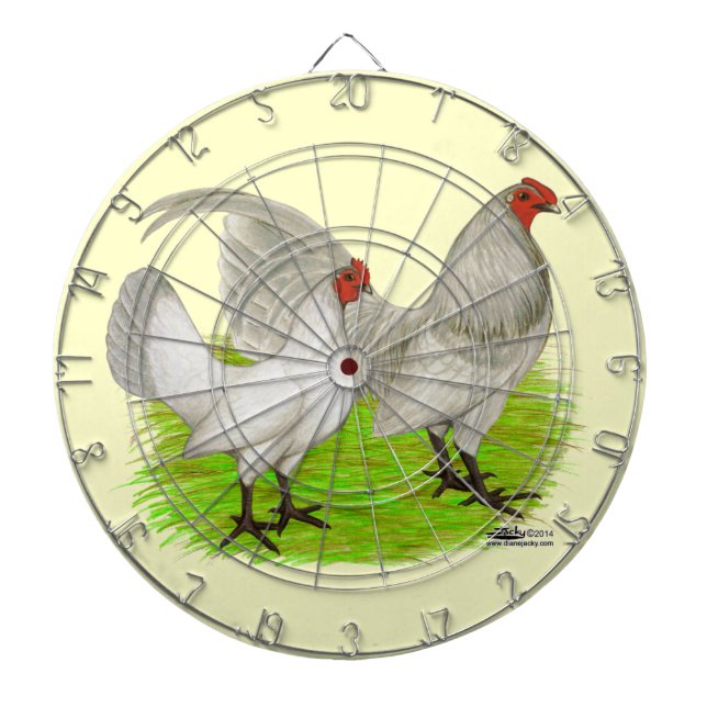 Old English Game Self Blue Dartboard (Front)