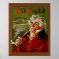 Old English Pipe Tobacco Vintage Ad