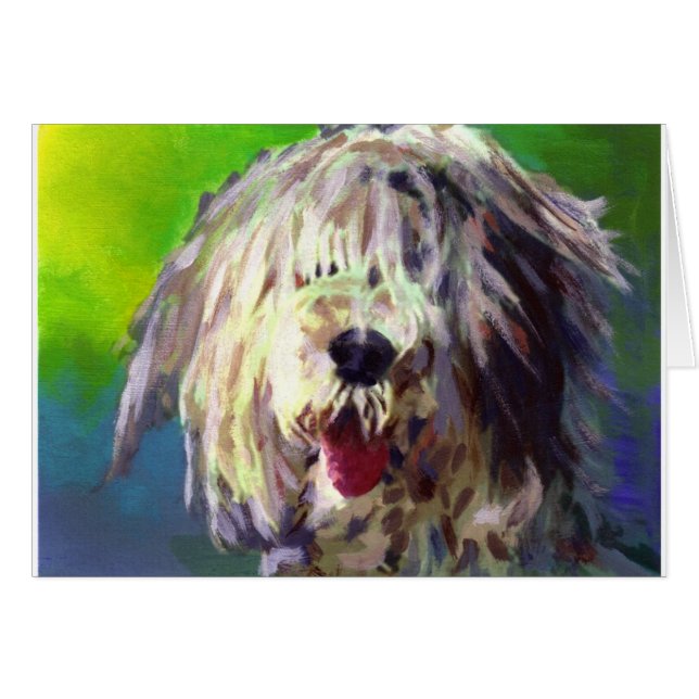 Old English Sheep Dog (Front Horizontal)