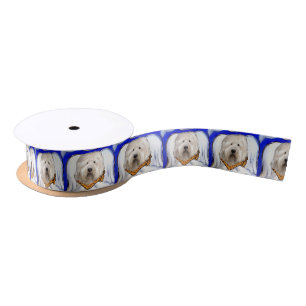 Old English Sheep Dog Satin Ribbon