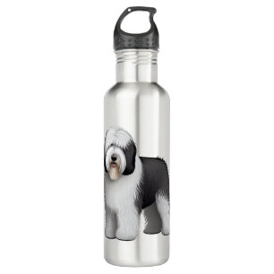 Old English Sheepdog  10 710 Ml Water Bottle