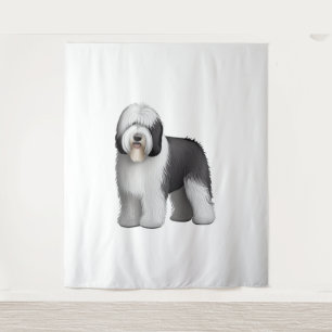 Old English Sheepdog  10 Tapestry