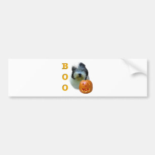 Old English Sheepdog Boo Bumper Sticker