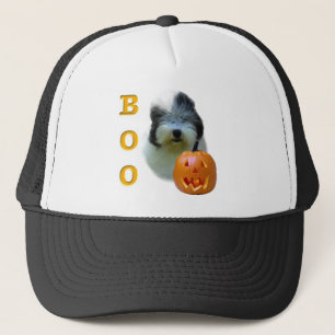 Old English Sheepdog Boo Trucker Hat