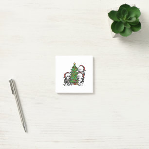 Old English Sheepdog Christmas Tree Post-it Notes
