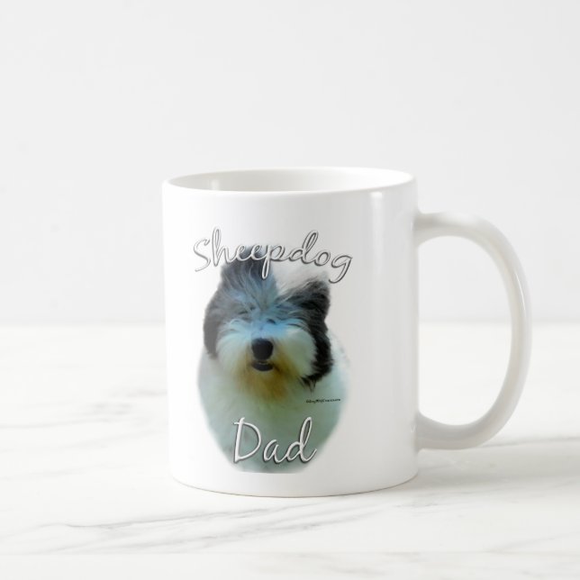Old English Sheepdog Coffee Mug (Right)