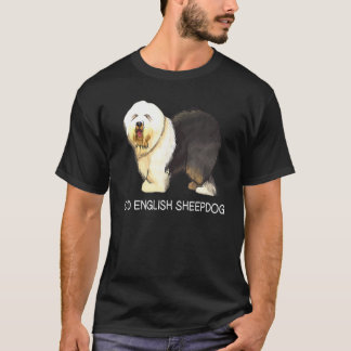 Old English Sheepdog Crazy Dog T-Shirt